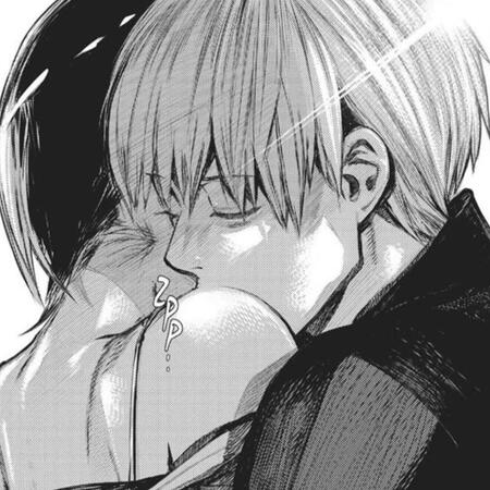 Touka Kirishima and Kaneki Ken